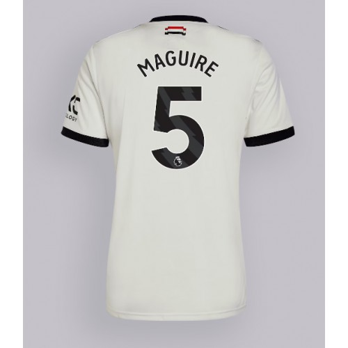 Dres Manchester United Harry Maguire #5 Rezervni 2024-25 Kratak Rukav